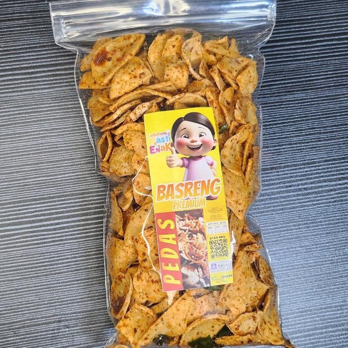 

Ccf [Bundling Hemat] Basreng Premium Pedas / Pedas Manis 250 Gram + Basreng Original 250 Gram - Food Snack Goreng Cemilan Snacks