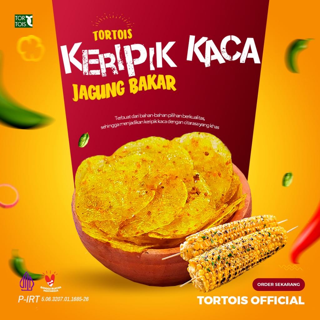 

Ccf Keripik Kaca Pedas Xtra Daun Jeruk | Kripca 500 Gram