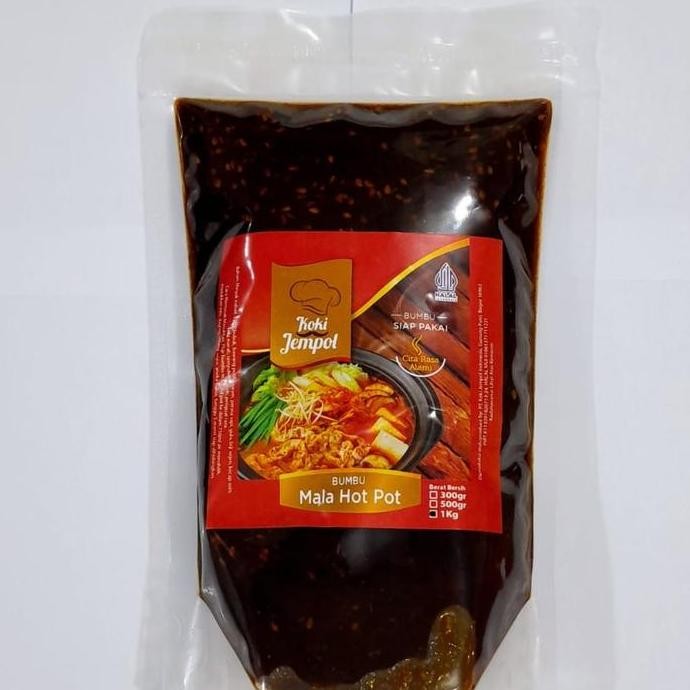 Promo Bumbu Mala Malatang Pedas Hotpot 1Kg - Halal Mui