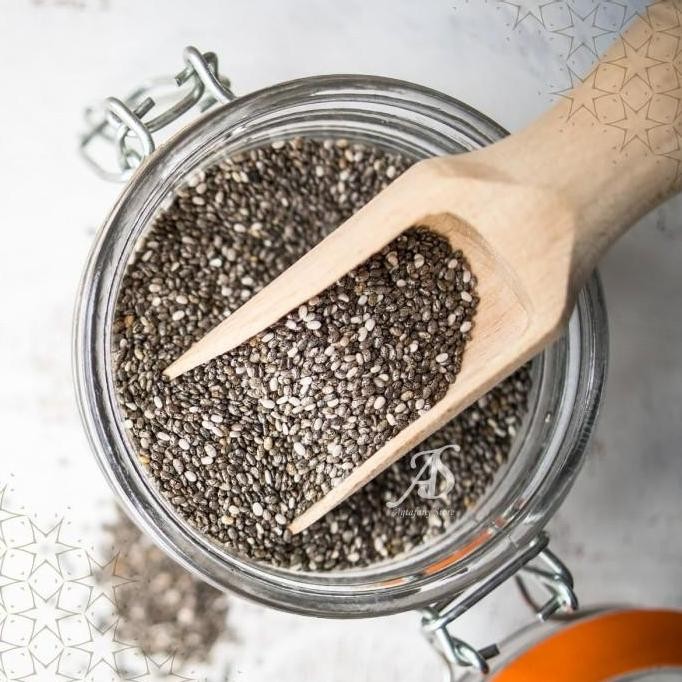 

(Allthebest) Chia Seed Organic 500 gr Black Chiaseed Original Premium