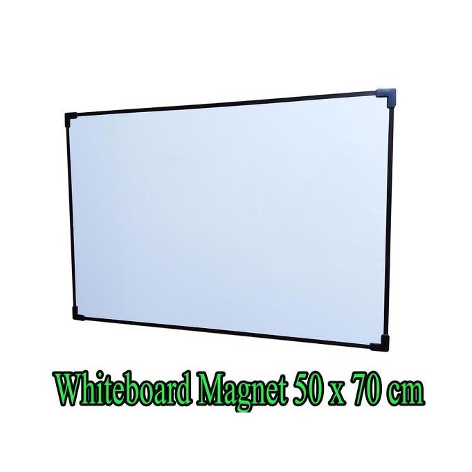 

Siap Kirim Papan Tulis Whiteboard Magnetik 50x70 cm Gantung Tulis Hapus