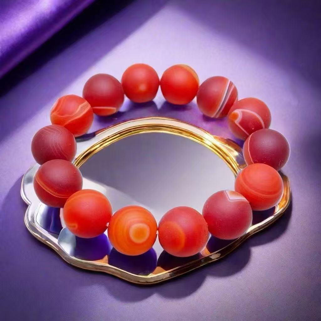 Gelang Batu Akik Alami Mentah untuk Pria dan Wanita