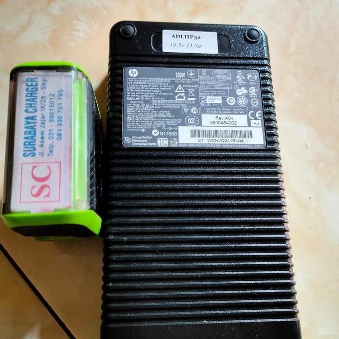 adaptor charger hp Desktop HP Elitebook 8300 8200 230watt