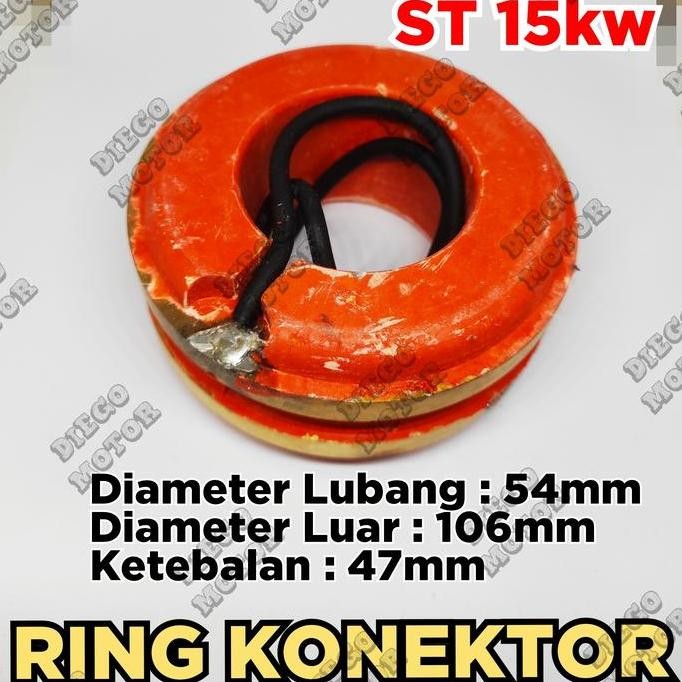 St15 Ring Konektor Kuningan Dinamo Generator New Stok