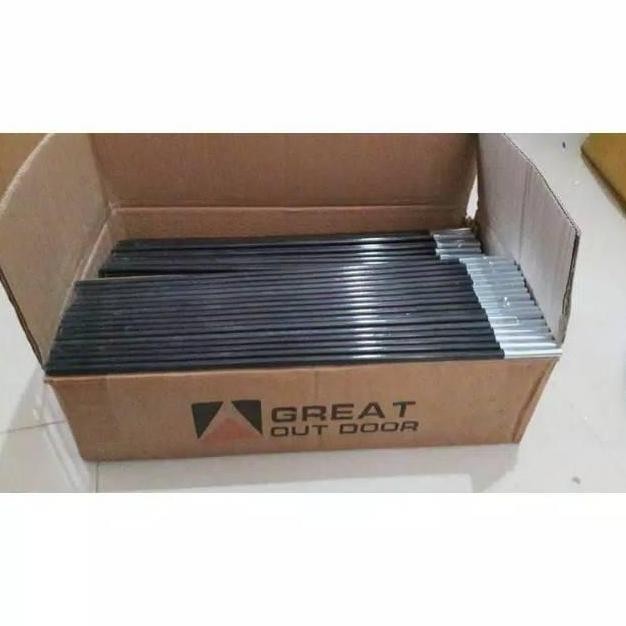 Frame tenda camping fiber carbon ukuran 8,5mmx 52 cm Outdoor