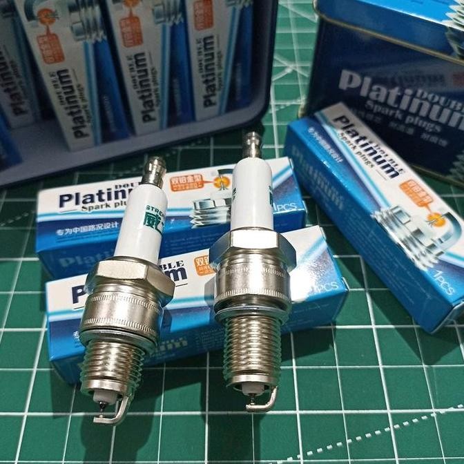 Busi Vespa Platinum PX Excel Super Sprint Drat Panjang Pendek