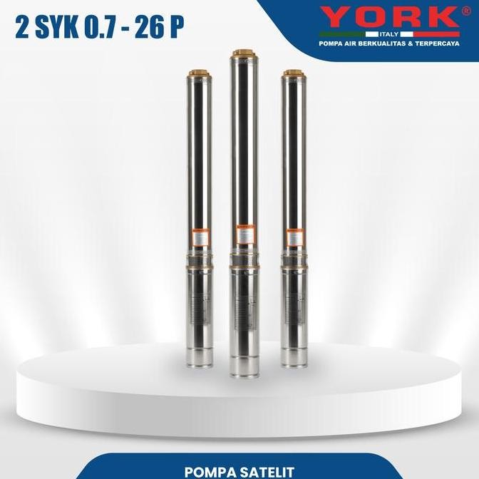 Pompa Satelit Submersible Deep Well Pump York 2Syk