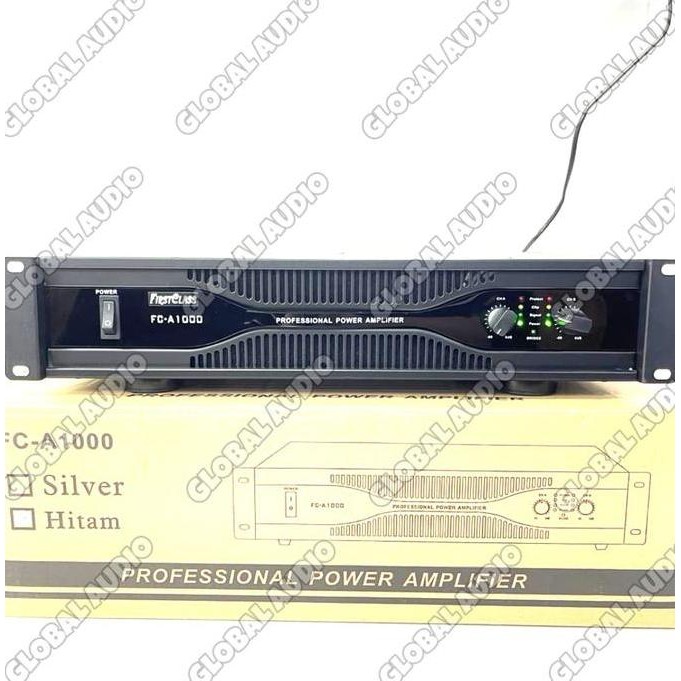 POWER AMPLIFIER FIRSTCLASS FC A 1000 ORIGINAL PROFESIONAL POWER FIRSTCLASS FC A1000 ( BISA COD ) ORI