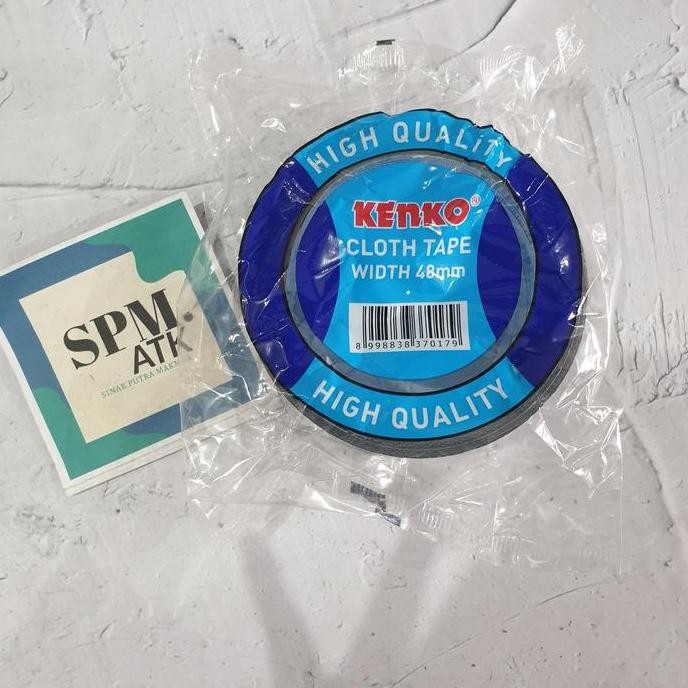 

CLOTH TAPE KENKO HITAM 48MM ORIGINAL DAN TERPERCAYA