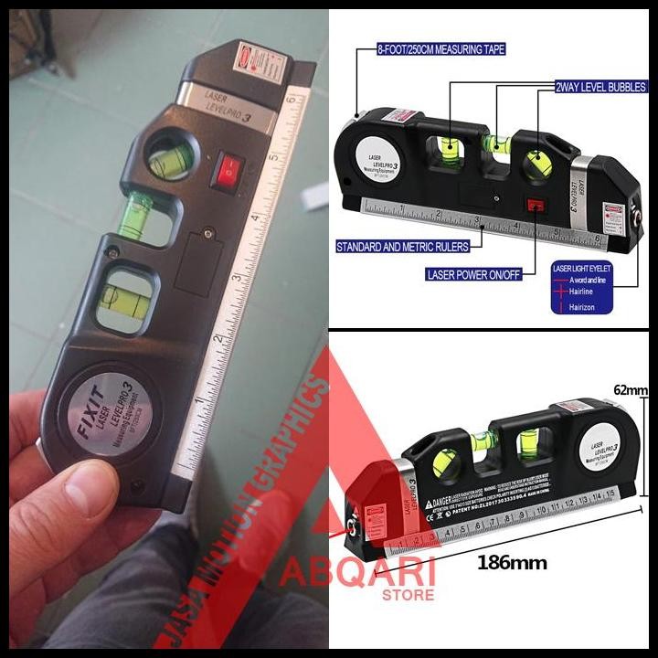 siku laser / waterpass laser /penggaris laser / meteran laser