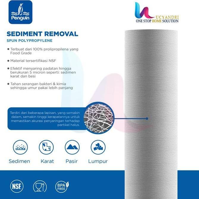 Filter Air Penguin Pbf 10 Pp Water Filter Tangki, Toren, Tandon