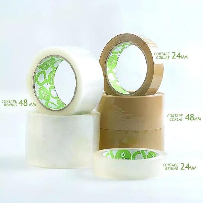 

LAKBAN CORTAPE 48MM 90YARD (1/2 DUS ISI 36ROLL) ORIGINAL DAN TERPERCAYA
