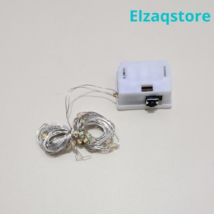 (Allthebest) Lampu Layangan Baterai LED Kawat Kelap Kelip lampu led bentuk lidi