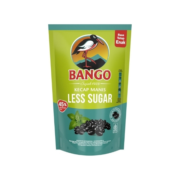 

BANGO KECAP MANIS LESS SUGAR 520 ML