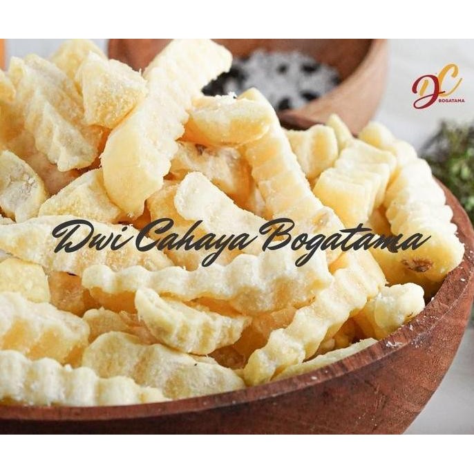 

Kentang Potato Crinkle Cut 1Kg Terlaris