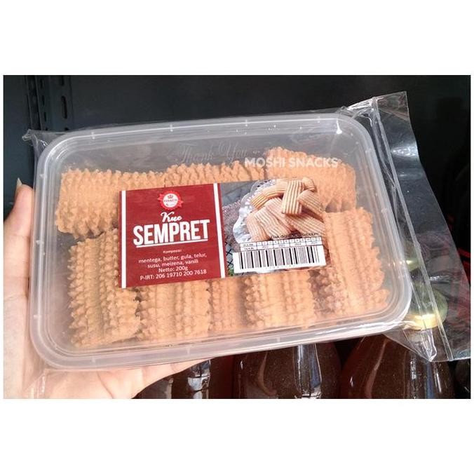 

Kue Semprit Cap Mahkota 200gr Asli Bangka Kue Kering Lebaran Stok Terbatas