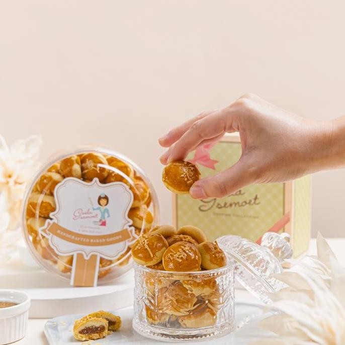 

Nastar Keju Premium Goela Semoet Lumer Isi Nanas Kue Lebaran Stok Terbatas