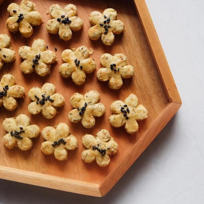 

Cheddar Thyme Pepper Cheese Cookies Dear Mrs. Duck - Kue Kering Asli Stok Terbatas