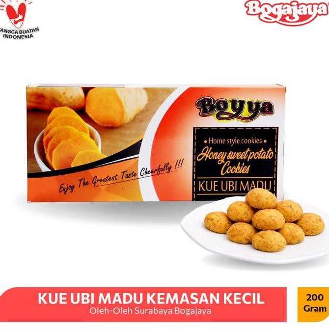 

Kue Kering Ubi Madu Boyya 250gr - Khas Surabaya Renyah & Manis Stok Terbatas