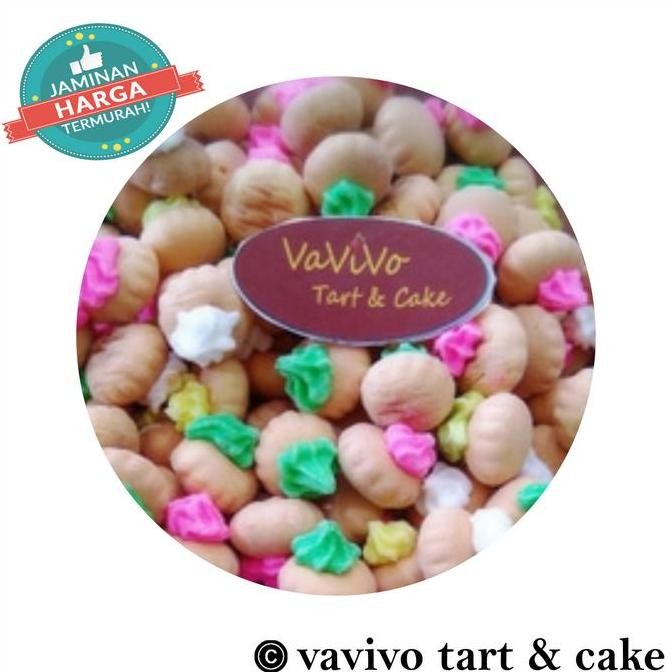 

Kue Kancing Gemrose Jadul Warna Warni 500gr | Snack Tradisional Renyah Stok Terbatas