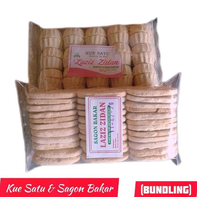 

Paket Kue Satu & Sagon Bakar Kelapa Asli Banten | Jajanan Jadul Tradisional Stok Terbatas