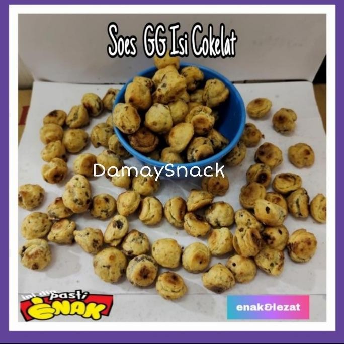 

Kue Soes Coklat GG 250gr Kue Sus Mini Isi Cream Stok Terbatas
