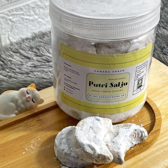 

Putri Salju Cookies Samara Snack Kue Kering Lumer Stok Terbatas