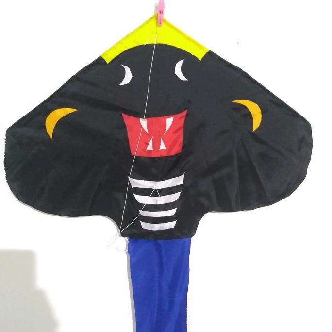(Allthebest) layang layang pantai motif cobra / layang layang kain pantai bukan layang layang naga a