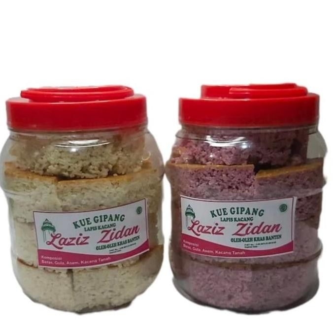 

Kue Gipang Lapis Kacang Manis Toples Khas Banten Tradisional 250gr Stok Terbatas