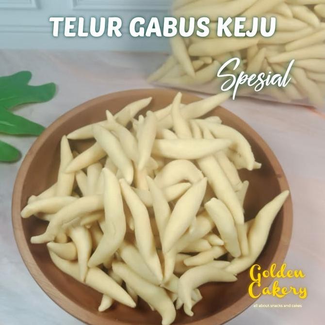 

Telor Gabus Keju / Cendol Keki Spesial 250gr Stok Terbatas