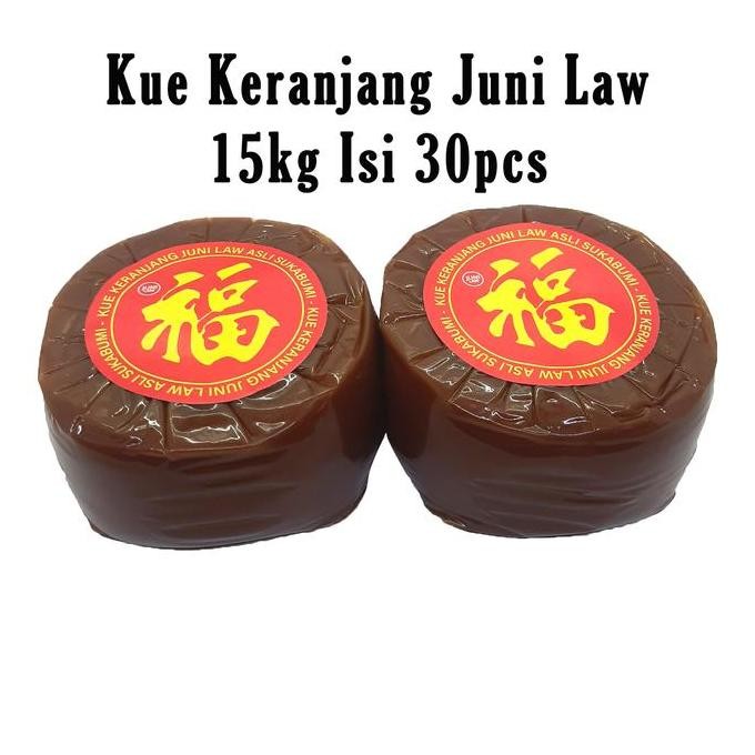 

Kue Keranjang Juni Law 1kg - Khusus Gojek Grab Sameday Instan Stok Terbatas