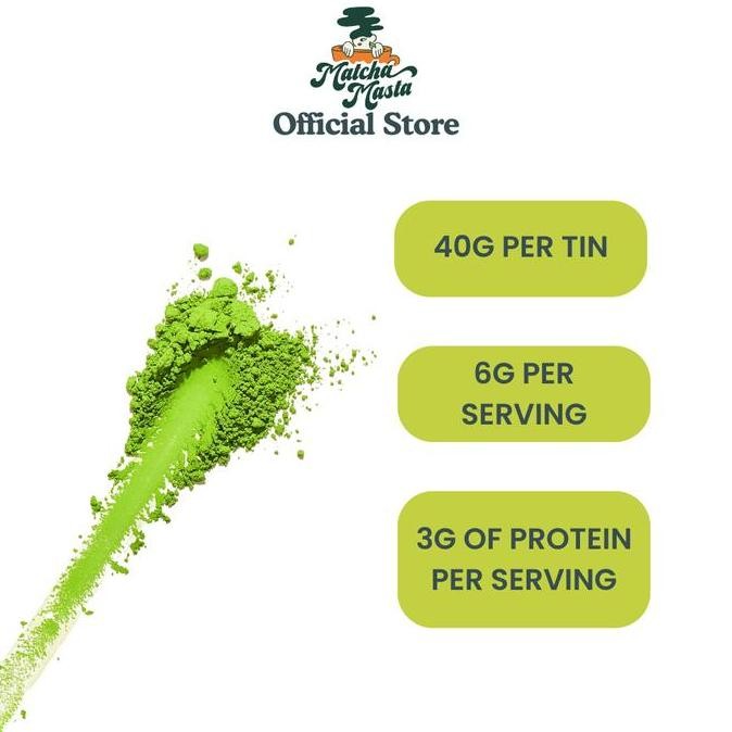 

Matcha Masta Matcha + Protein Refill Bag (40G) Terlaris