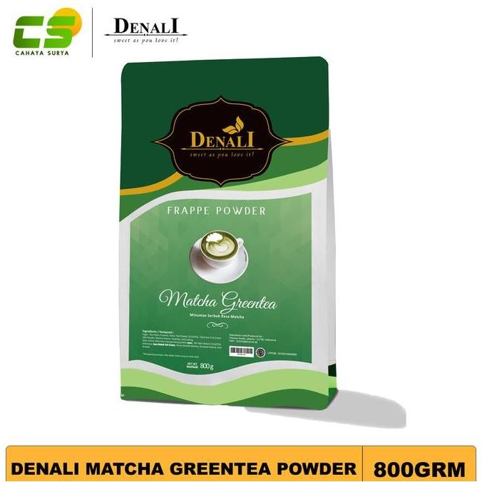 

Denali Powder / Bubuk Minuman - Matcha Greentea 800 Gr Pasti Ori