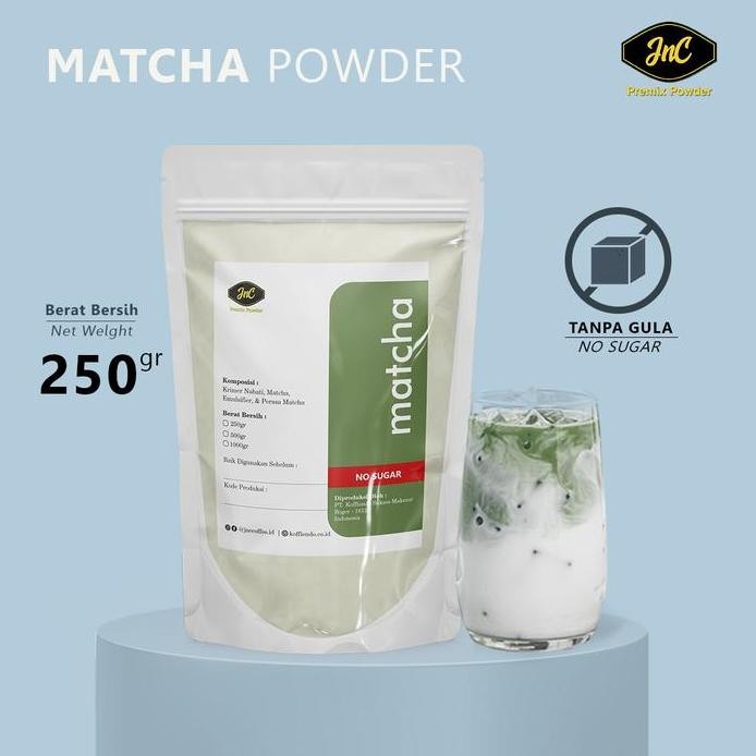 

Jnc Matcha Powder Non Sugar 250Gr Pasti Promo
