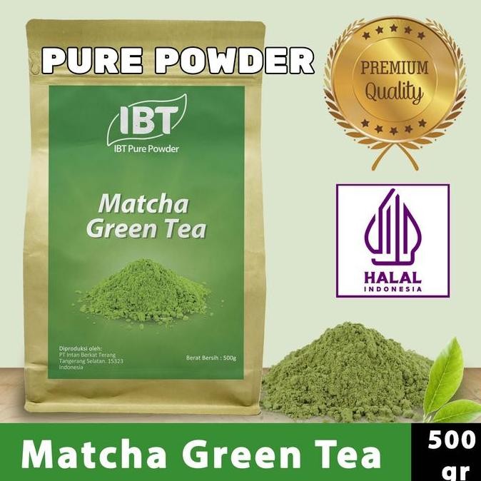 

Pure Matcha Green Tea Powder. Essence Murni Bubuk Impor Kualitas Bagus Pasti Ori