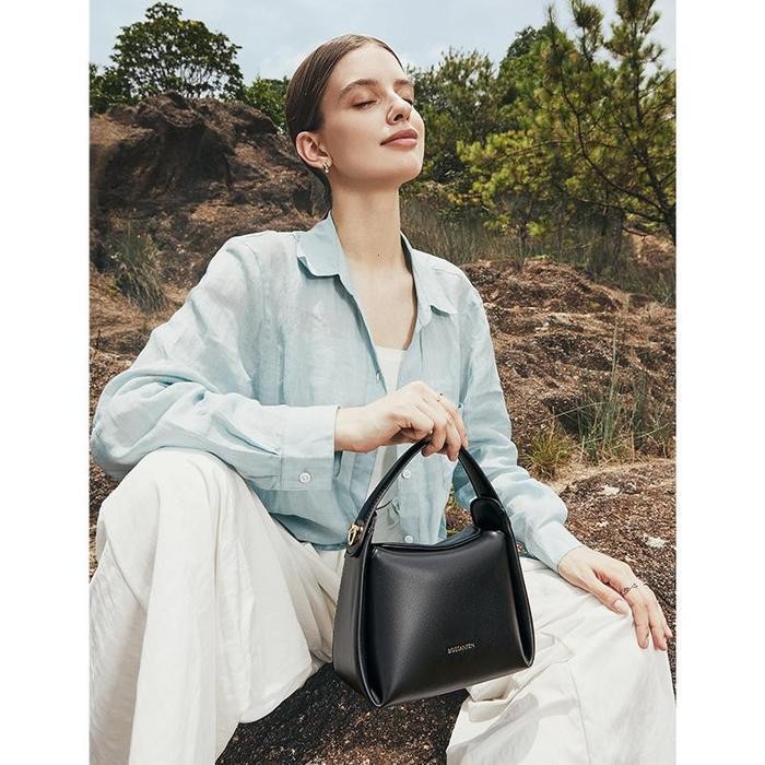 SC BOSTANTEN X GLReigny bagBOSTANTEN Tas Selempang Wanita Handbag Tas Bahu Wanita Sling Bag Fashion 