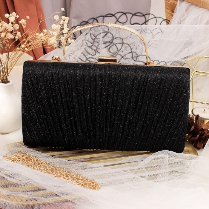 SC LNS B21 Tas Dompet Clutch Bag Pesta Kondangan Wanita Mewah Import Terbaru 120 - Tas Pesta Simple 