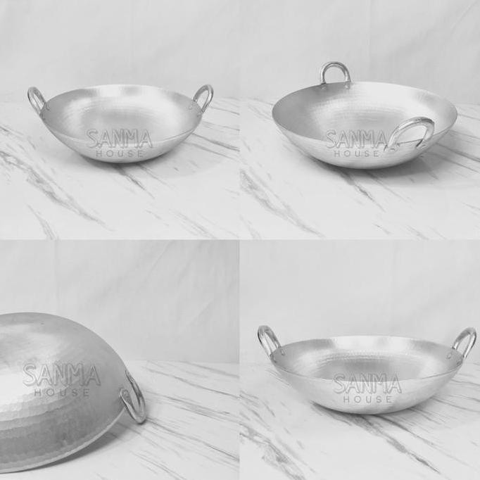 NC [Sanma] Penggorengan | Wajan Garut Ukuran 20 - 35cm ORIGINAL 100% - Wajan 35cm