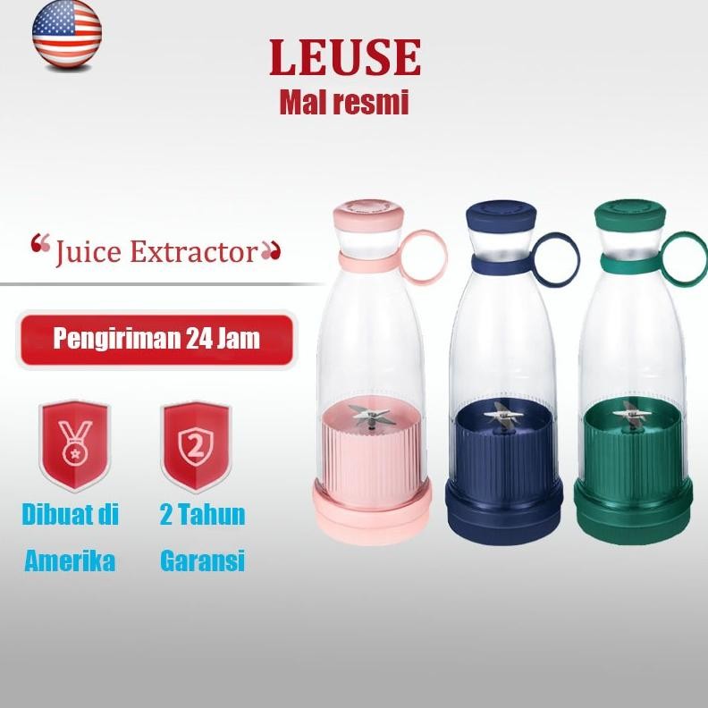 KUALITAS TERBAIK- LEUSE Surabaya Blender Portable / Juicer Usb 500ml