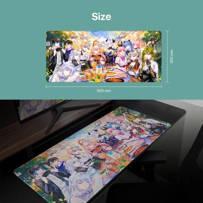 UP Fantech X MAHA5 Exclusive Limited Edition Mouse Gaming Wireless Mousepad Deskmat