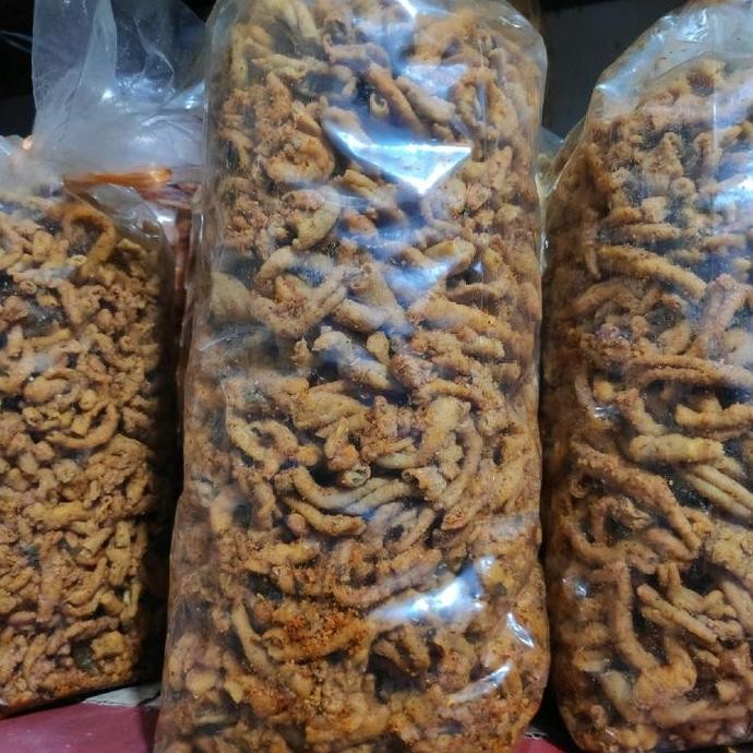 

Usus Crispy Pedas Daun Jeruk Berat 500 Gram Kripik Garing Renyah Terlaris Snacks Pasti Promo