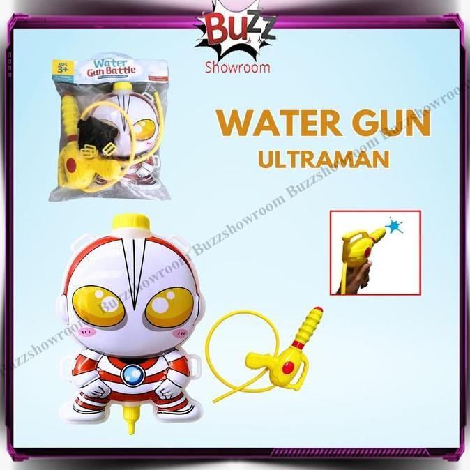 Water Gun Backpack Mainan Anak Tas Pistol Air
