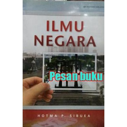 Promo Buku Ilmu Negara - Hotma P. Sibuea Ready