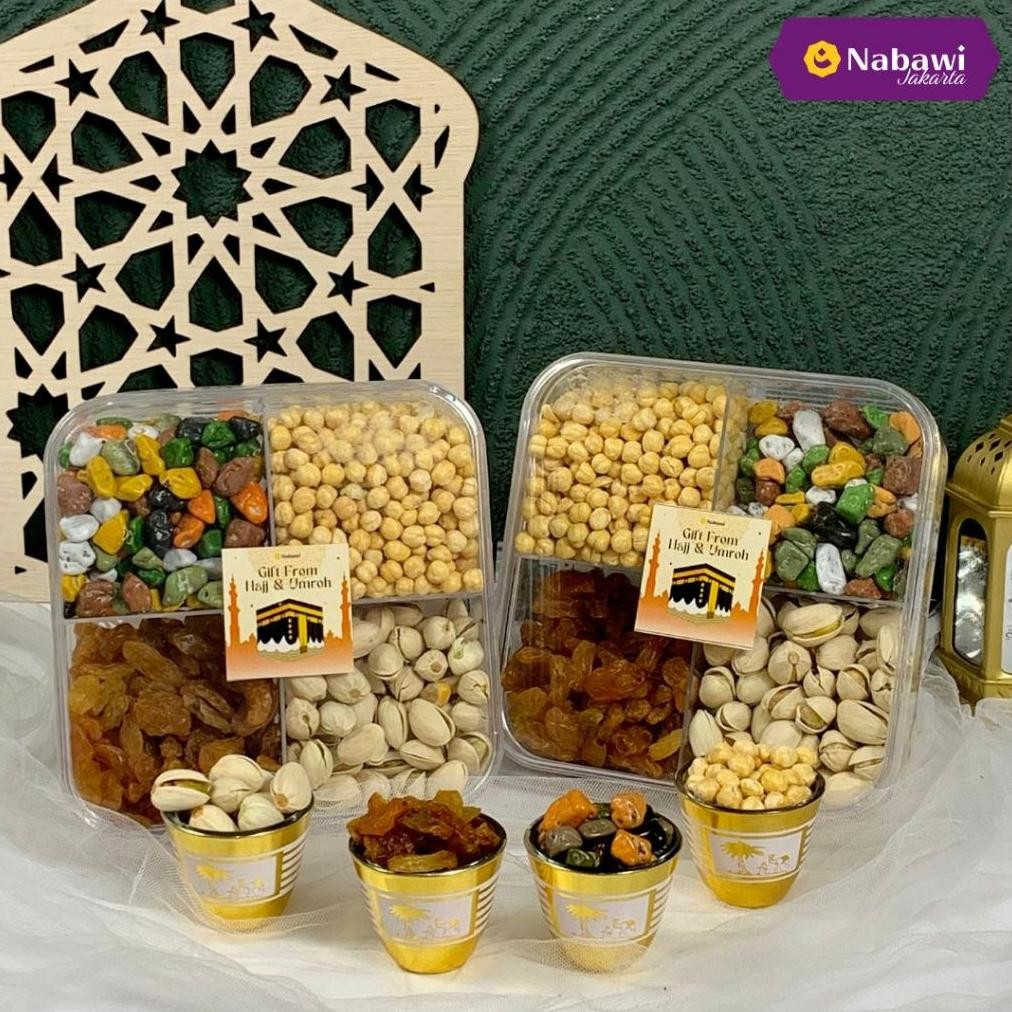 

Paket Kacang Mix 4In1 Mix Nuts Camilan Coklat Almond Pistachio Arab Paket Exclusive Gift From Hajj Umroh Oleh Oleh Haji Umroh