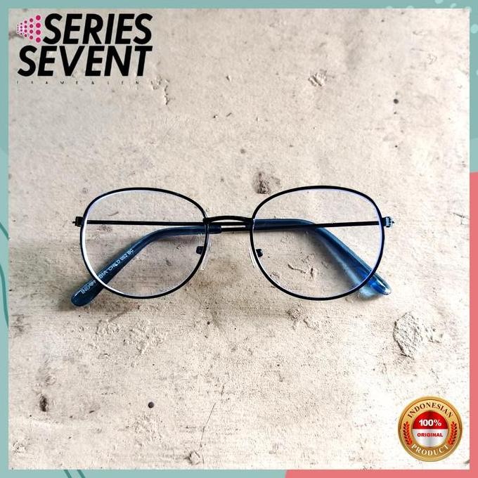 Kacamata Anak Anti Radiasi Sinar Blueray Frame Bulat