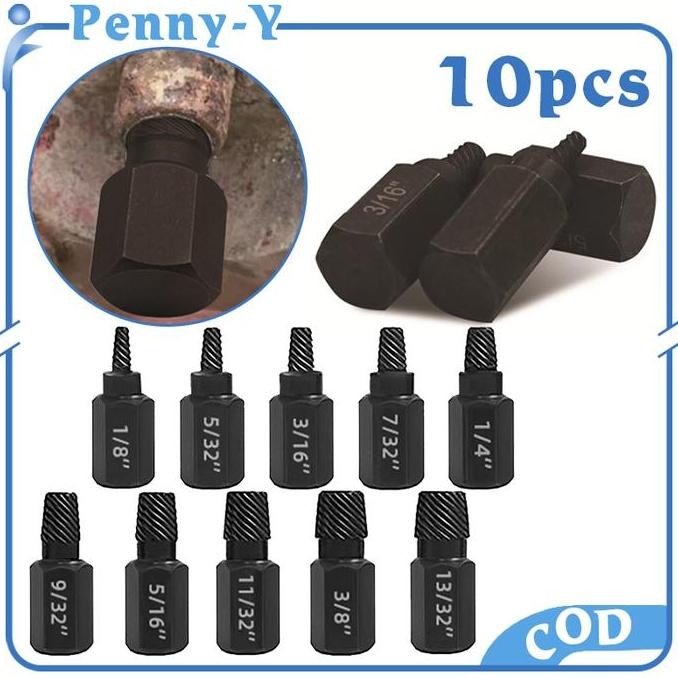 Screw Extractor Set Alat Pembuka Baut Rusak Alat Pembuka Baut Patah