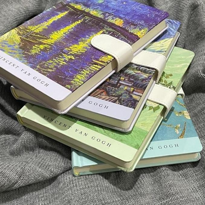 

Van Gogh Sketchbook | A5 Blank Pages Notebook | Journal Polos Aesthetic