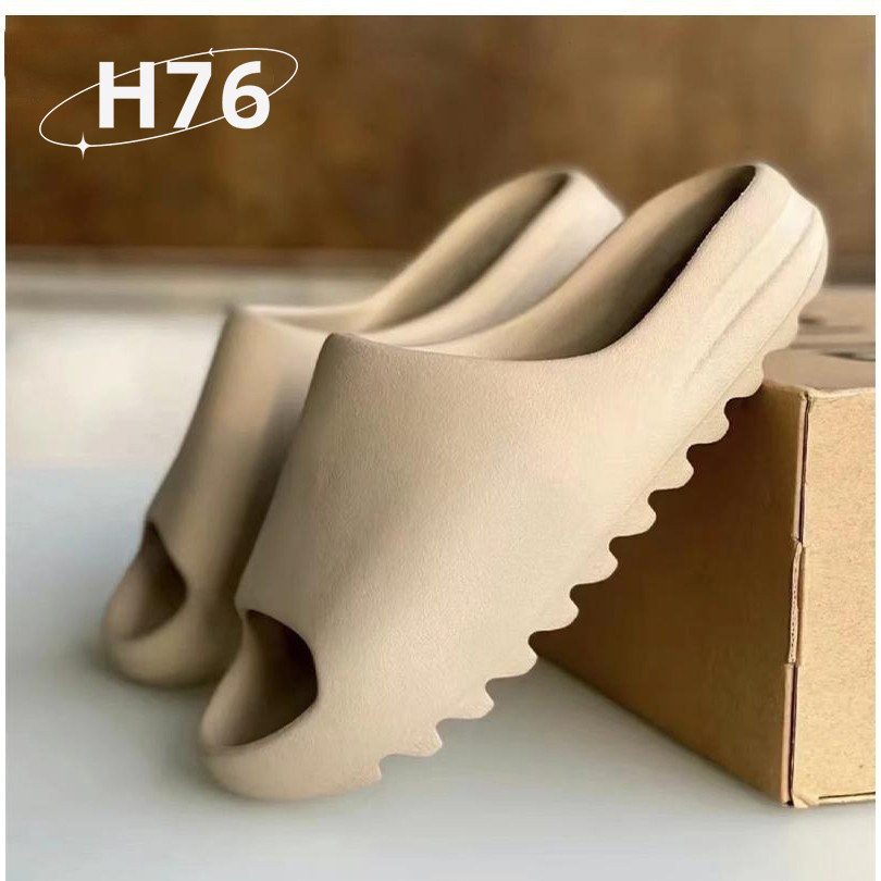 H76- Sandal Yeezy Slide - Sandal Slide Karet Wanita - Sandal Slop Pria - Sandal Karet - Sandal Slide