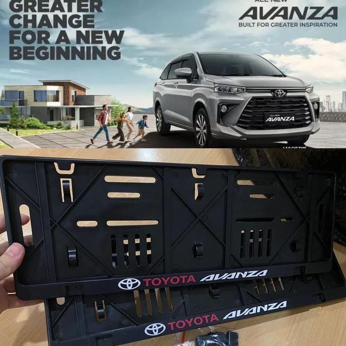 Frame Plat Nomor Mobil Toyota Avanza Forsale