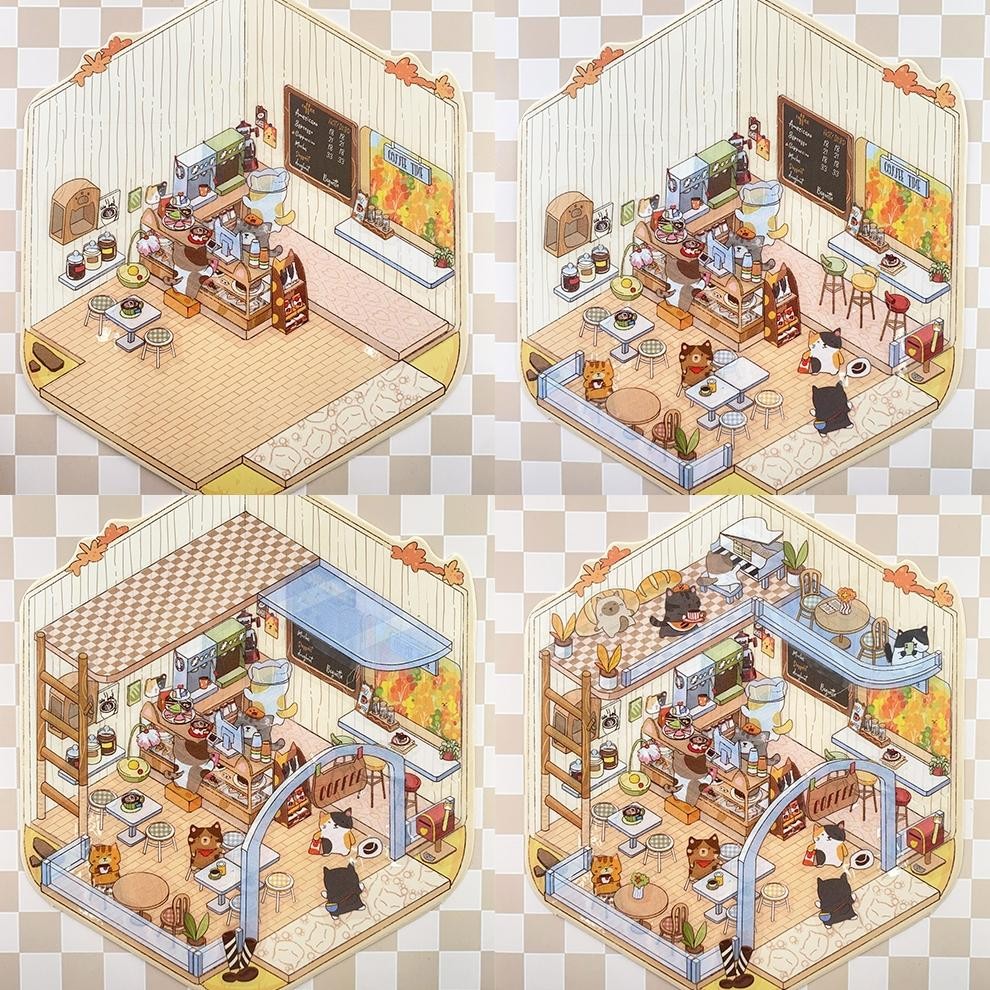 

Stiker Set Stiker Paket Lucu Kartun Stiker 3D Dekorasi Ruangan DIY Sticker Premium Satisfying Decoration Creative Mainan Anak Korean YE-86